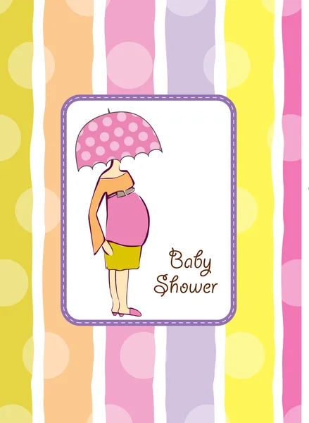 Invitación de ducha bebé —  Fotos de Stock