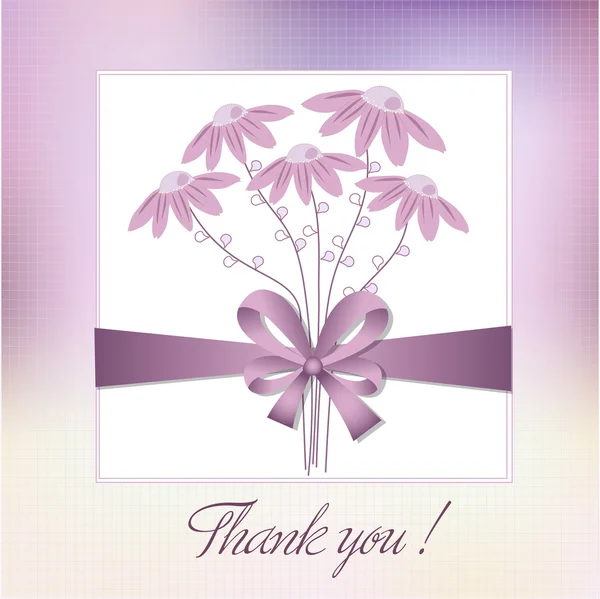 Thank you card — Stock Photo, Image