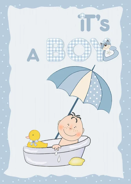 Baby shower hirdetmény — Stock Fotó