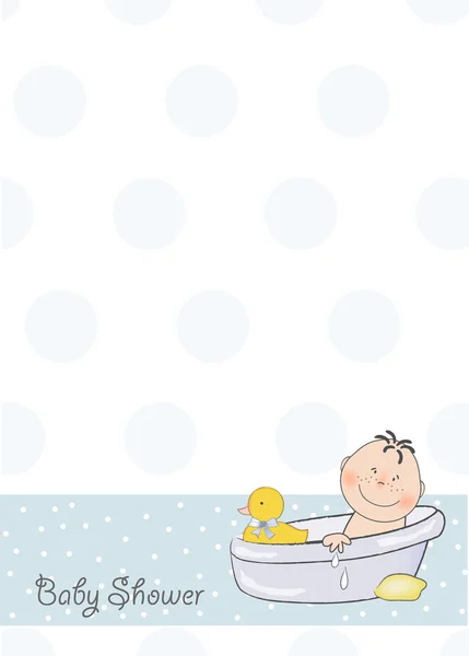 Dziecko prysznicem ogłoszenie — Zdjęcie stockowe
