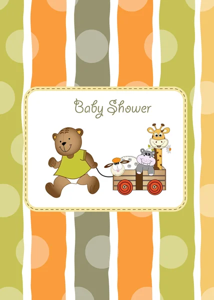 Carte de vœux Baby shower — Photo