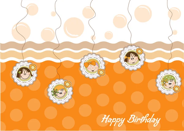 Happy birthday card — Stock Photo, Image