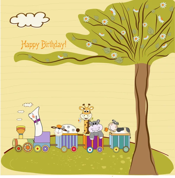 Happy birthday background — Stock Photo, Image