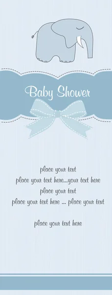 Baby shower card — Stock Photo, Image