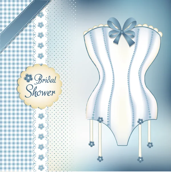 Bridal Shower greeting card — Stock Photo, Image