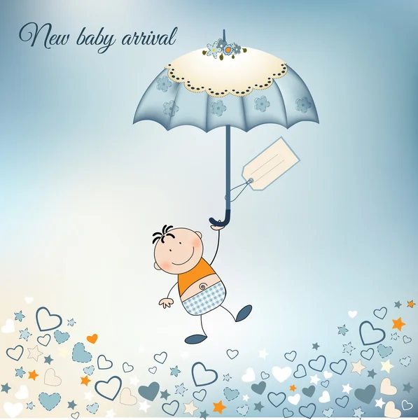 Baby shower invitation — Stock Photo, Image