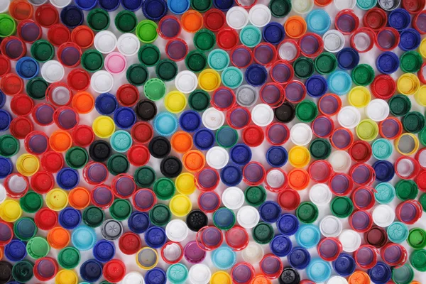 Χρώμα πλαστικά πώματα — Φωτογραφία Αρχείου