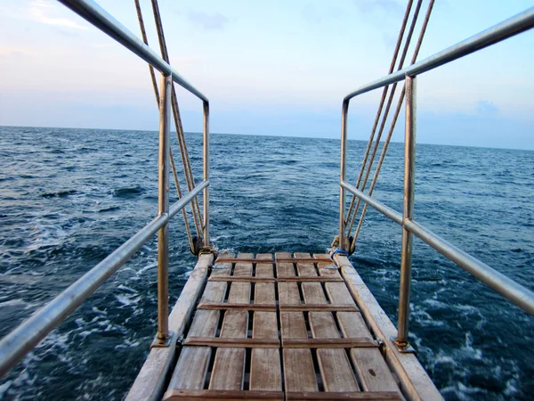 船から海 — ストック写真
