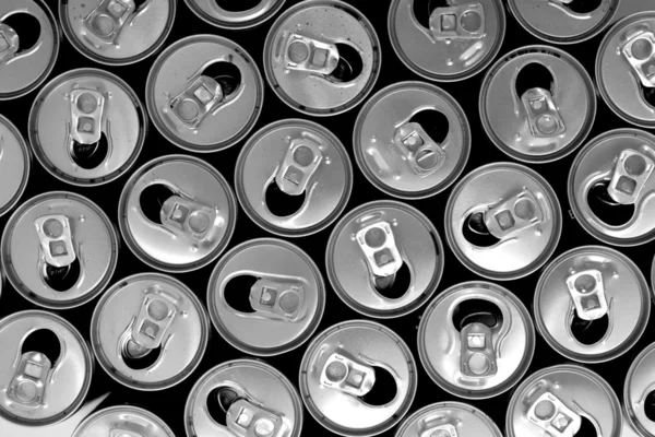 Empty beer cans — Stock Photo, Image