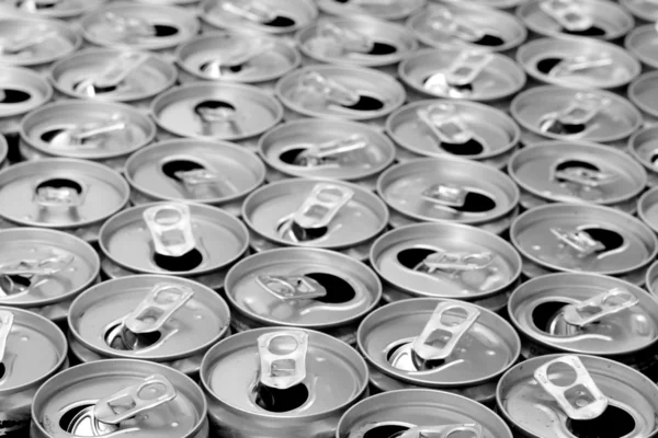 Empty beer cans — Stock Photo, Image