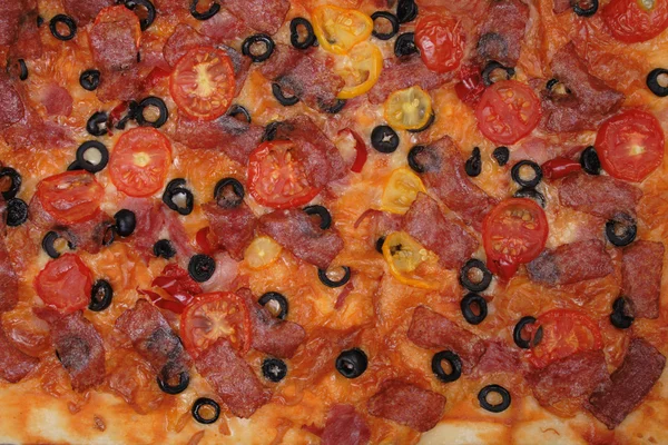 stock image Pizza background