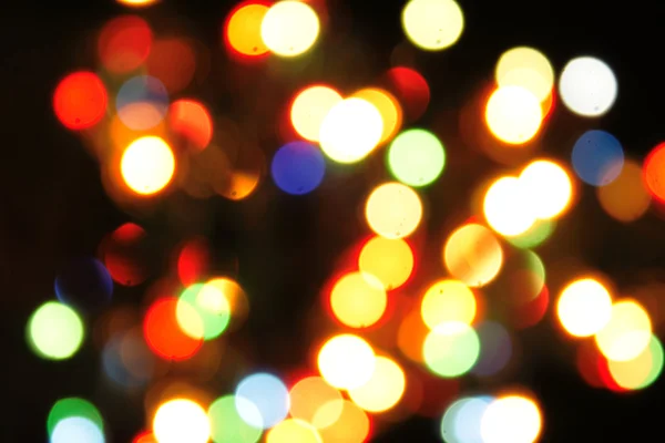 Weihnachtsbeleuchtung Hintergrund — Stockfoto
