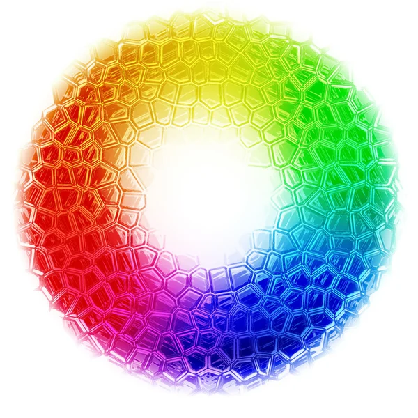 抽象彩虹颜色背景 — 图库照片