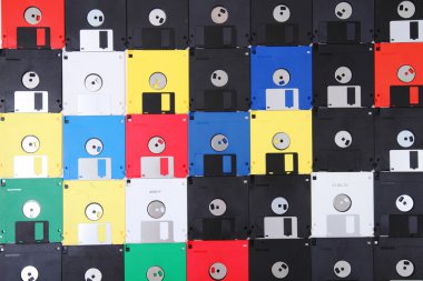 Floppy discs clipart