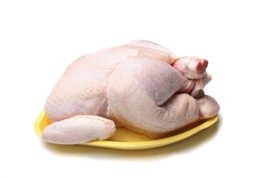 Raw chicken clipart