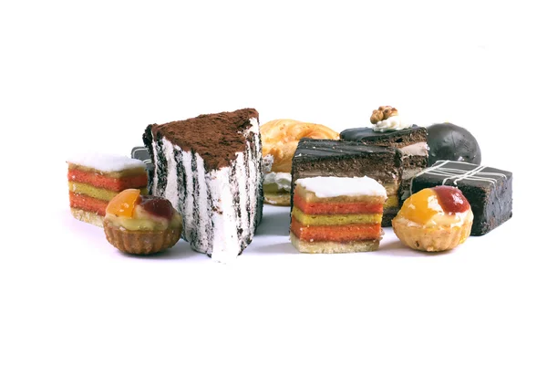Солодкі десерти — стокове фото