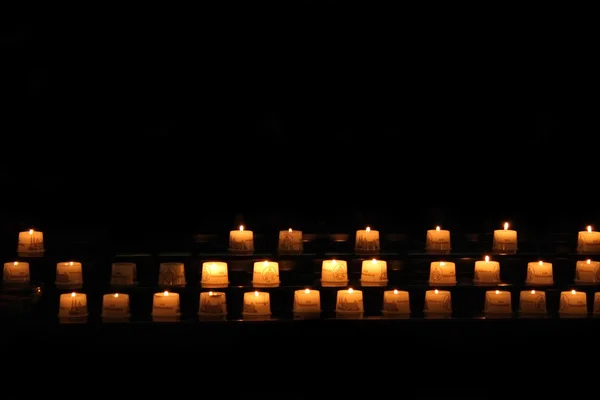 촛불 배경 — 스톡 사진