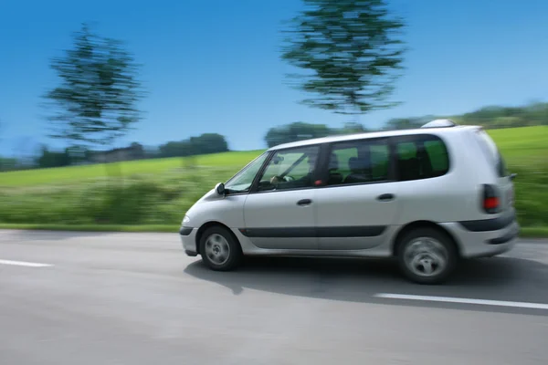 Car in the motion — Stock Photo, Image