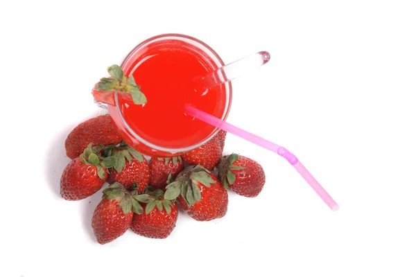 Băutură de căpșuni — Fotografie, imagine de stoc