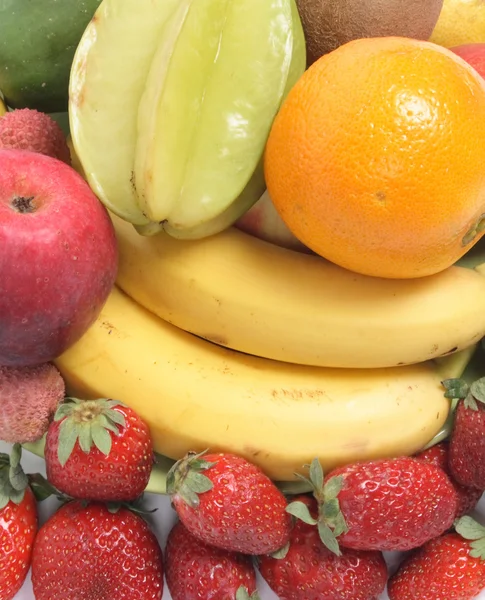 stock image Fruits background