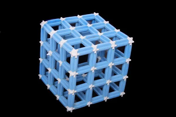 Cube from plastic — Stock Photo, Image