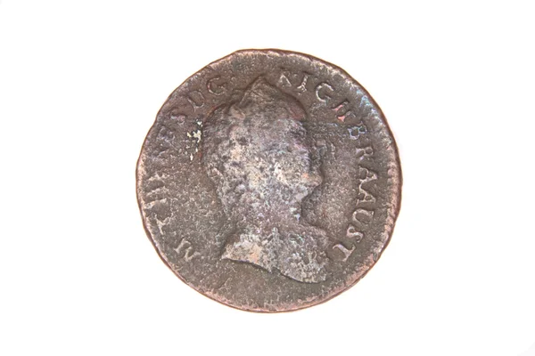 Старая монета — стоковое фото