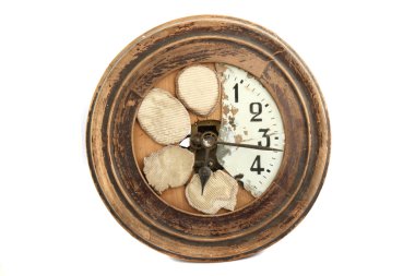 Old clock clipart