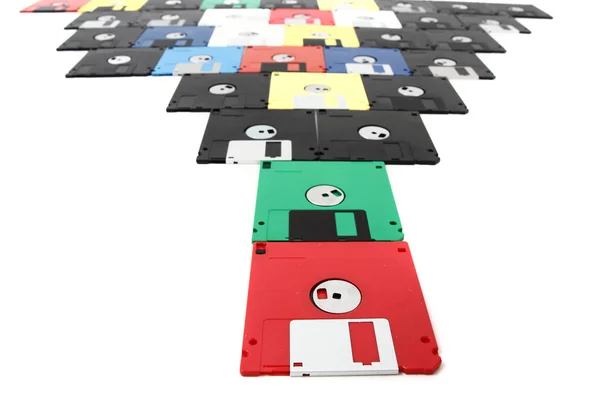 Staré diskety — Stock fotografie