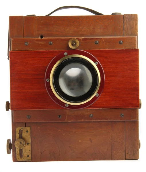 Bardzo stary aparat fotograficzny — Zdjęcie stockowe