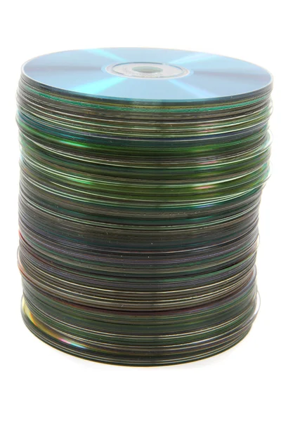 DVD шпинделя — стокове фото