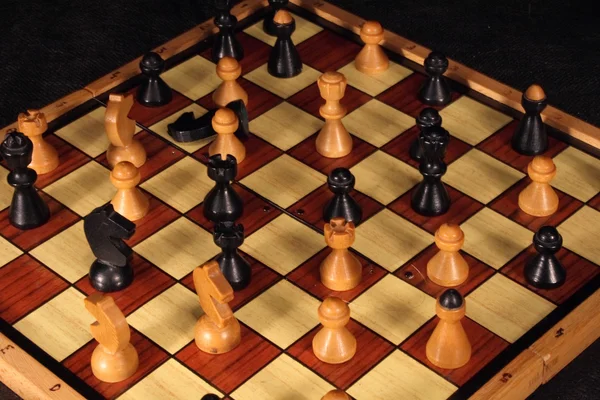 Fundo xadrez — Fotografia de Stock