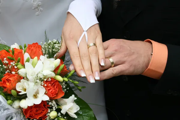 Roupas de casamento — Fotografia de Stock