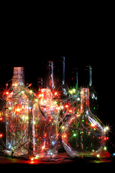 Jul flaskor — Stockfoto