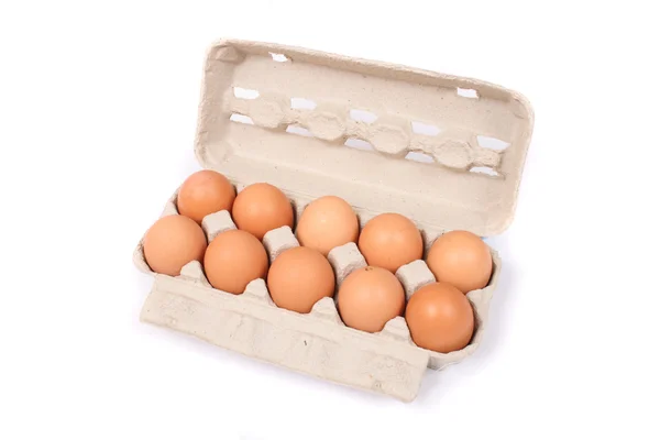 Eggs in the cartoon — Stock Photo, Image