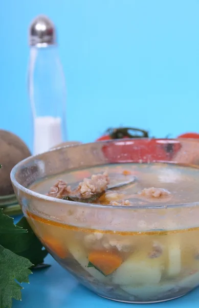 Tjeckiska soppa — Stockfoto