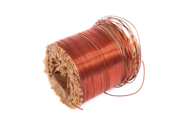 Roll of copper — Stock Photo, Image