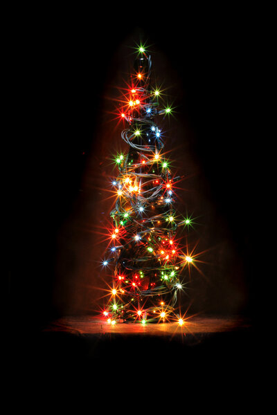 Рождественская бутылка алкоголя
