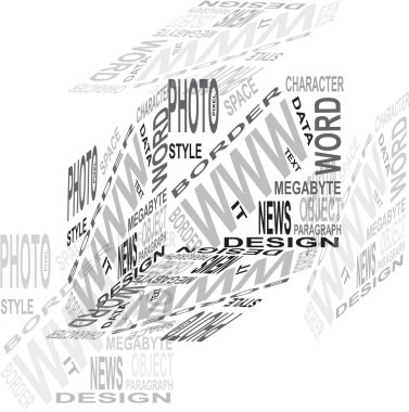 Design cube clipart