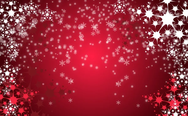 Red christmas background — Stock Photo, Image