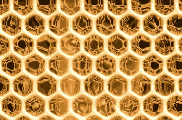Texturas de miel — Archivo Imágenes Vectoriales