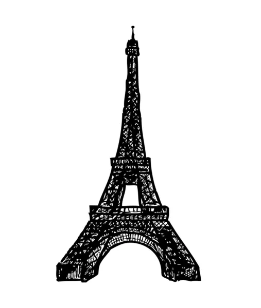 Tour Eifel — Image vectorielle