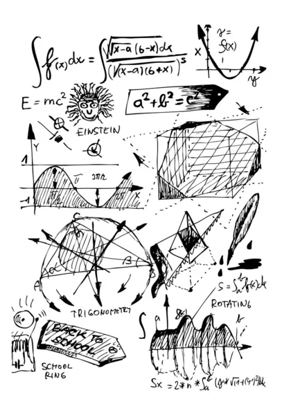 Symboles mathématiques — Image vectorielle
