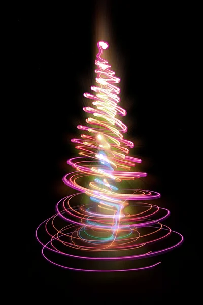 Bonito árbol de Navidad —  Fotos de Stock