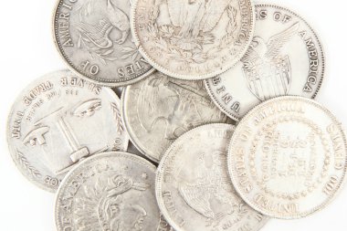 eski gümüş dolar