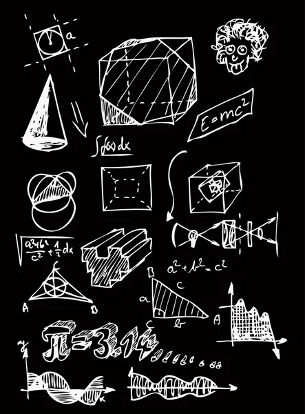 Matemáticas y geometría — Archivo Imágenes Vectoriales
