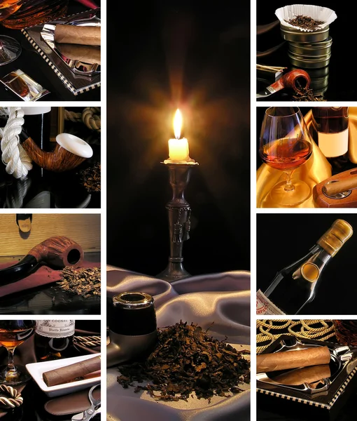 stock image Alcoholic beverages, cigars and tobacco