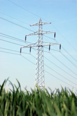 Electrical tower clipart