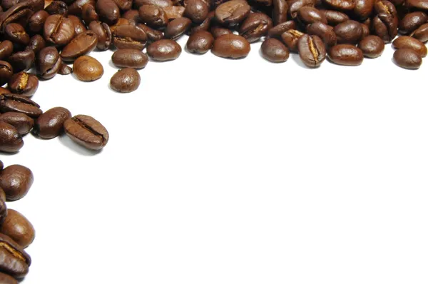 Kaffeebohnen-Rahmen — Stockfoto