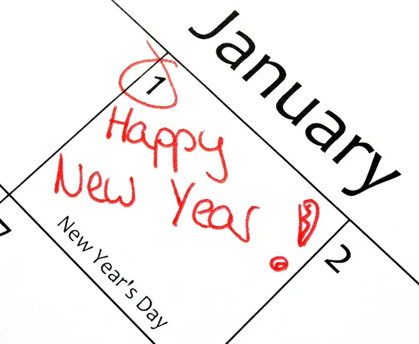 New years resolution — Stock Photo, Image