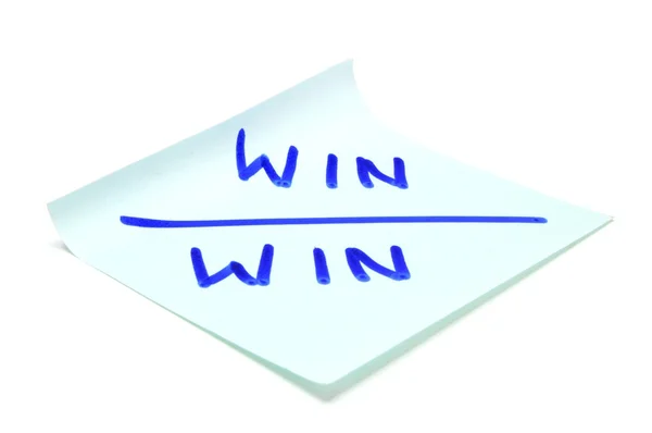 Win-win-Strategie — Stockfoto